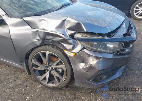 2020 Honda Civic Sport из США, поврежденный, VIN 2HGFC2F84LH525719